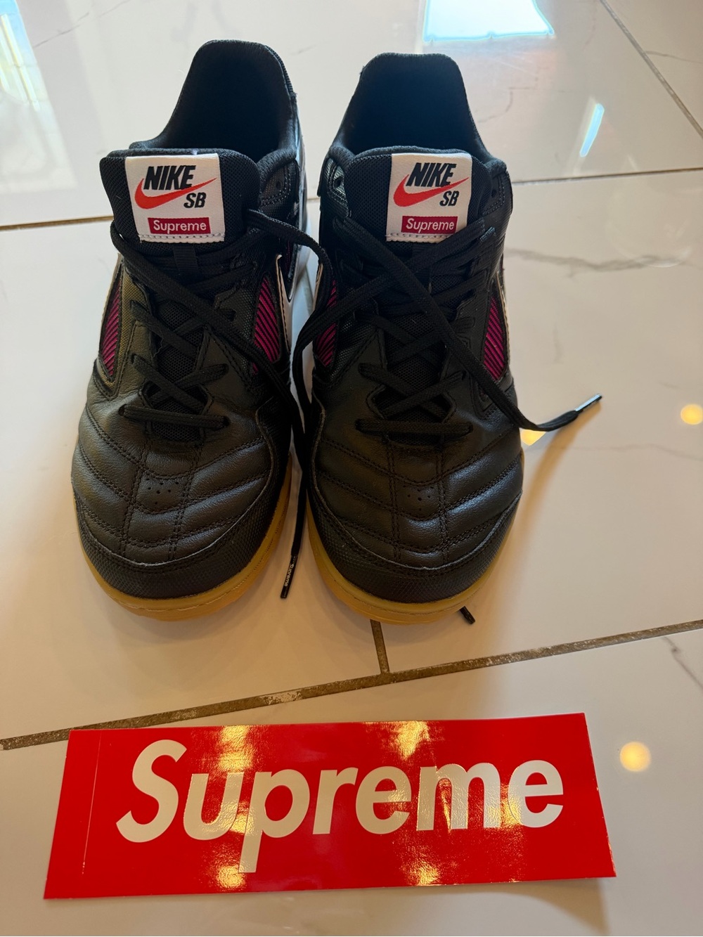 Supreme x Nike SB Black shoes NWOT